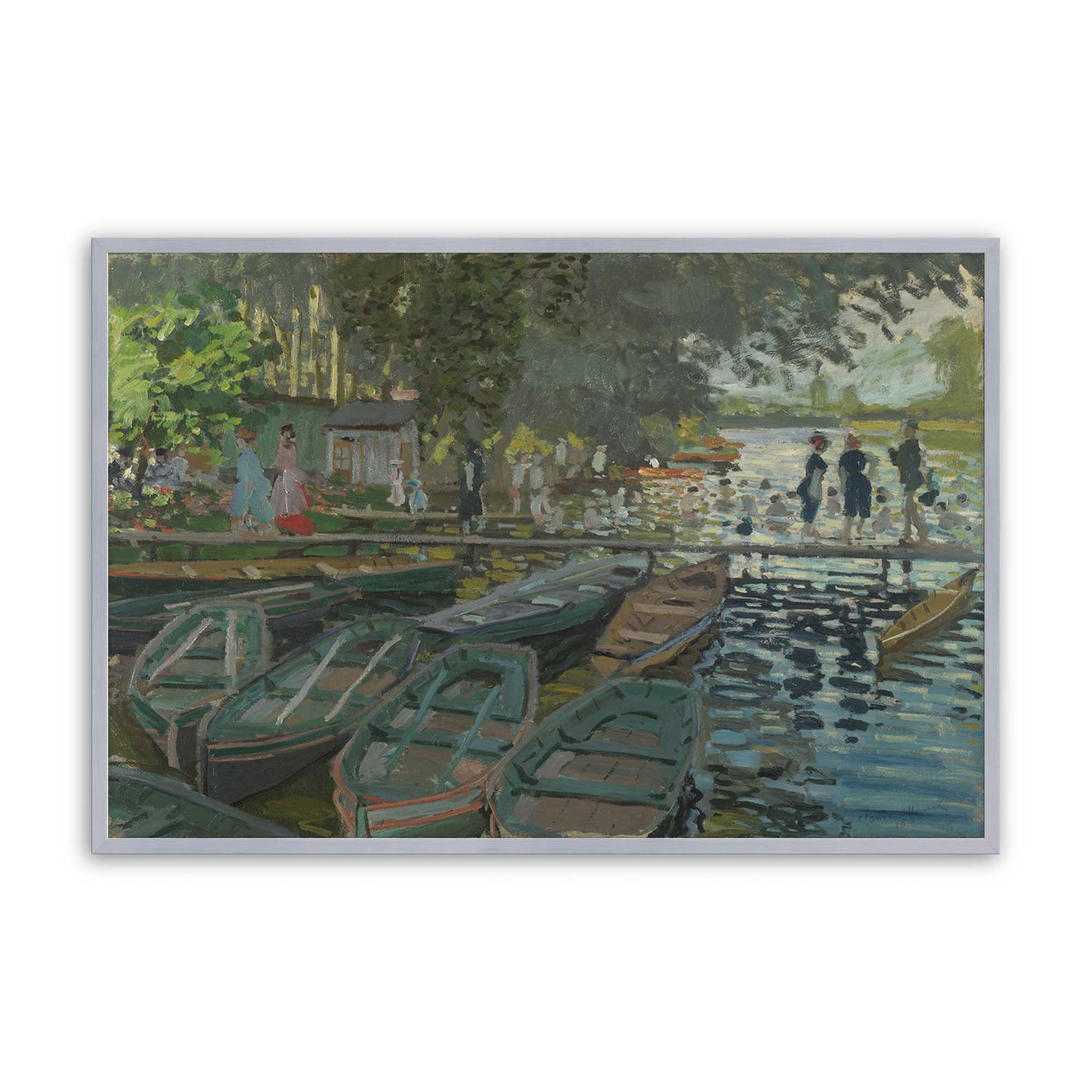 [Color:Polished Chrome], Picture of art in a Polished Chrome frame
