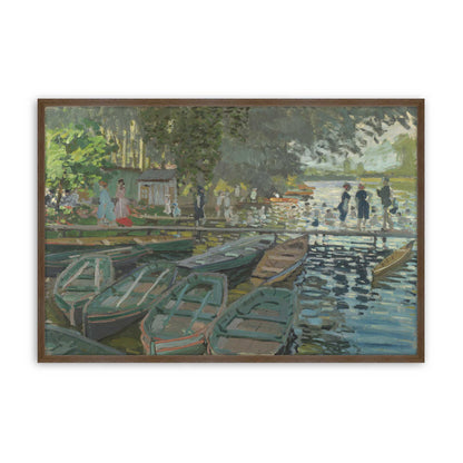 [Color:Walnut], Picture of art in a Walnut frame