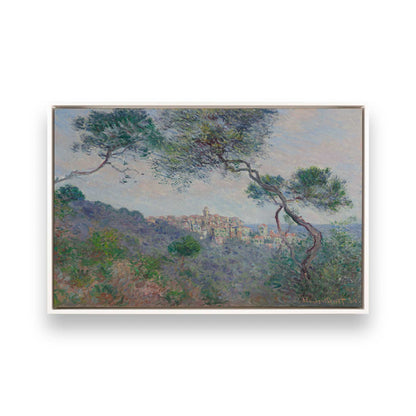 [Color:Opaque White], Picture of art in a White frame