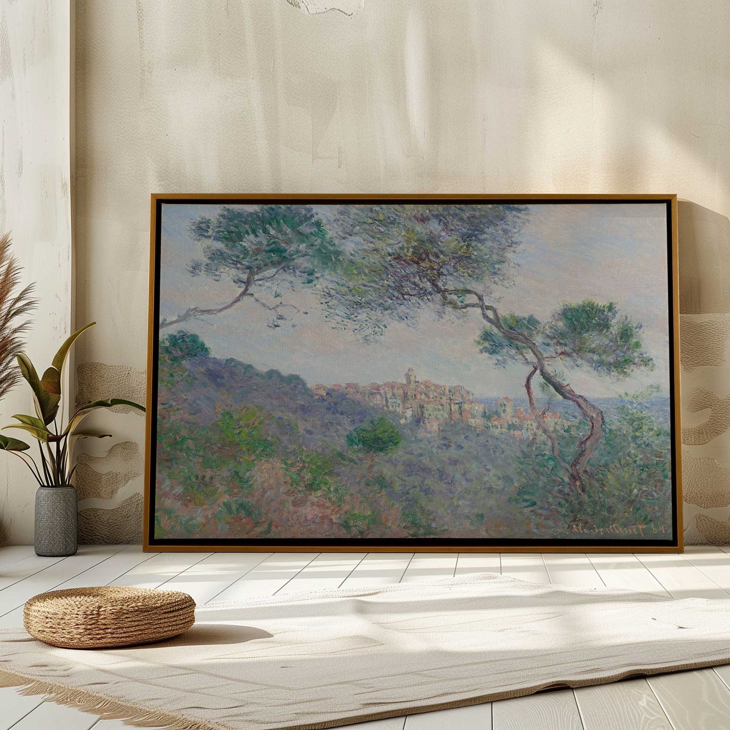 Picture of art in a room