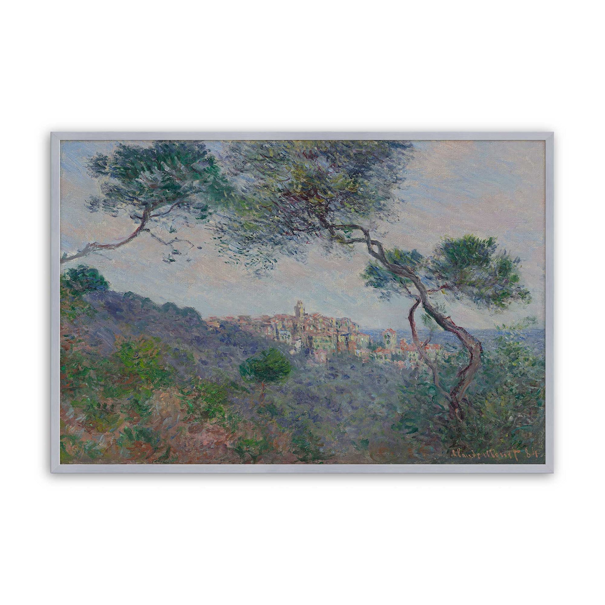 [Color:Polished Chrome], Picture of art in a Polished Chrome frame
