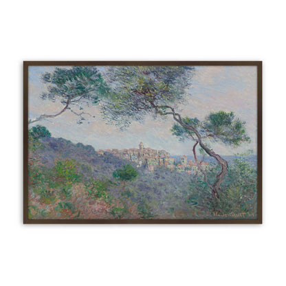 [Color:Belvinder Brown], Picture of art in a Belvinder Brown frame