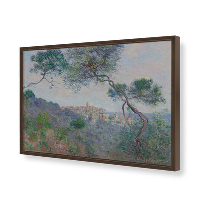 [Color:Belvinder Brown], Picture of art in a Belvinder Brown frame of the corner