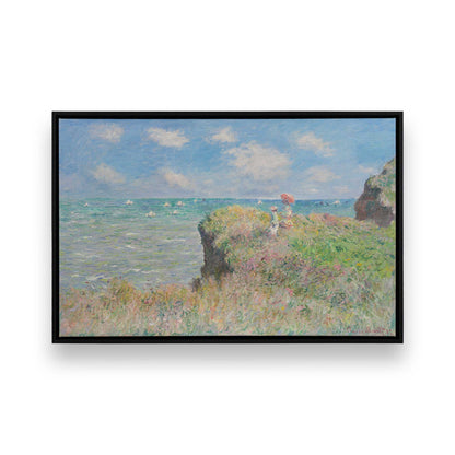 [Color:Satin Black], Picture of art in a Satin Black frame
