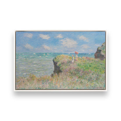 [Color:Opaque White], Picture of art in a White frame