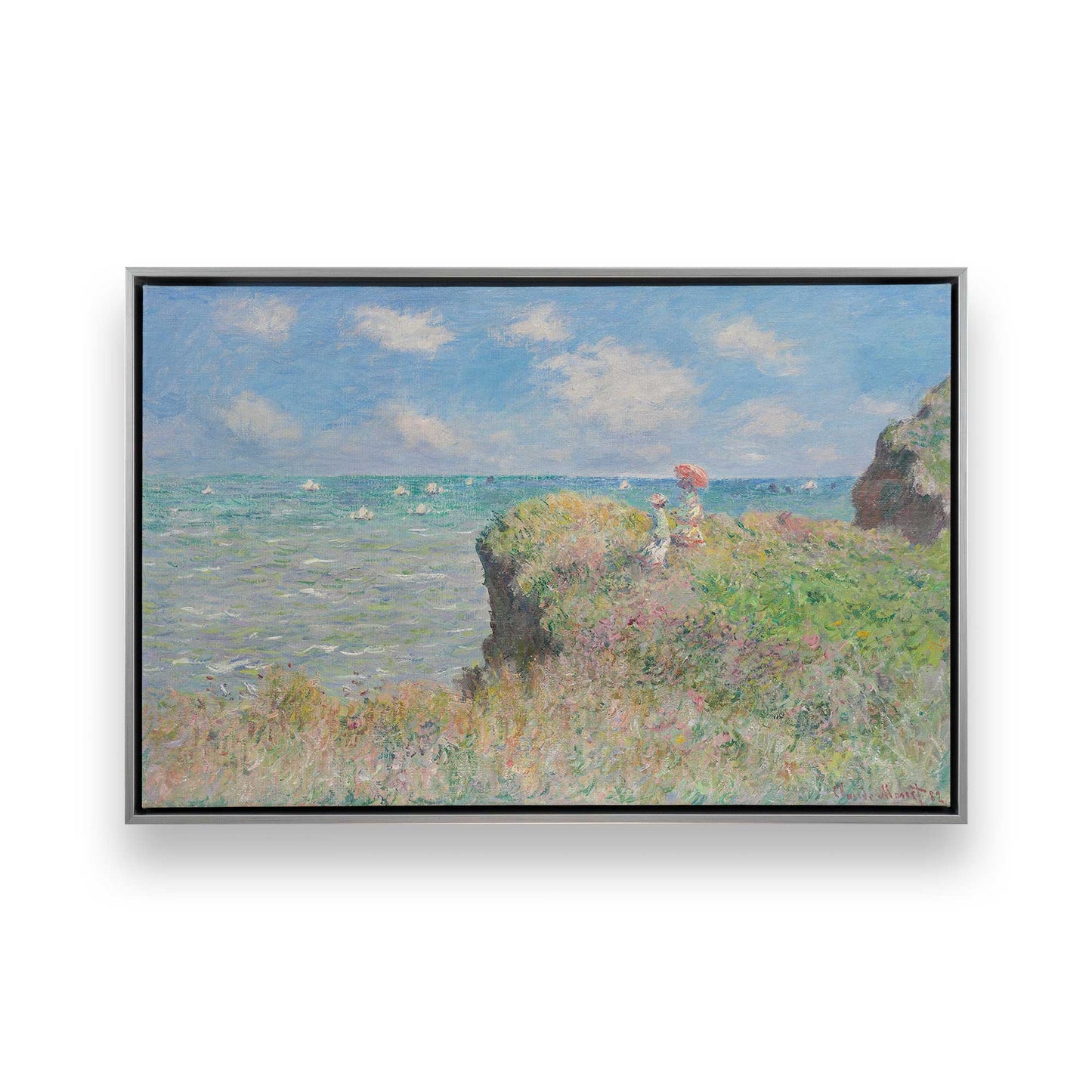 [Color:Polished Chrome], Picture of art in a Polished Chrome frame
