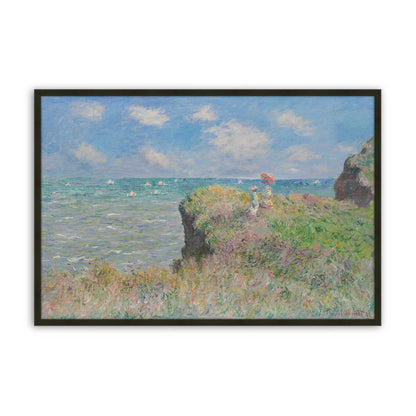 [Color:Satin Black], Picture of art in a Satin Black frame