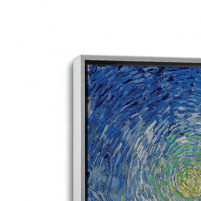[Color:Polished Chrome], Picture of art in a Polished Chrome frame at an angle