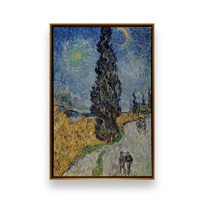 [Color:Polished Gold], Picture of art in a Polished Gold frame