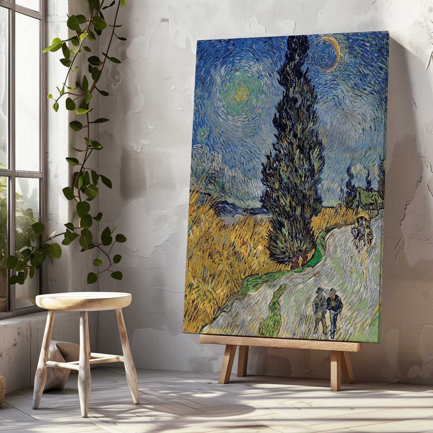 Picture of art in a room