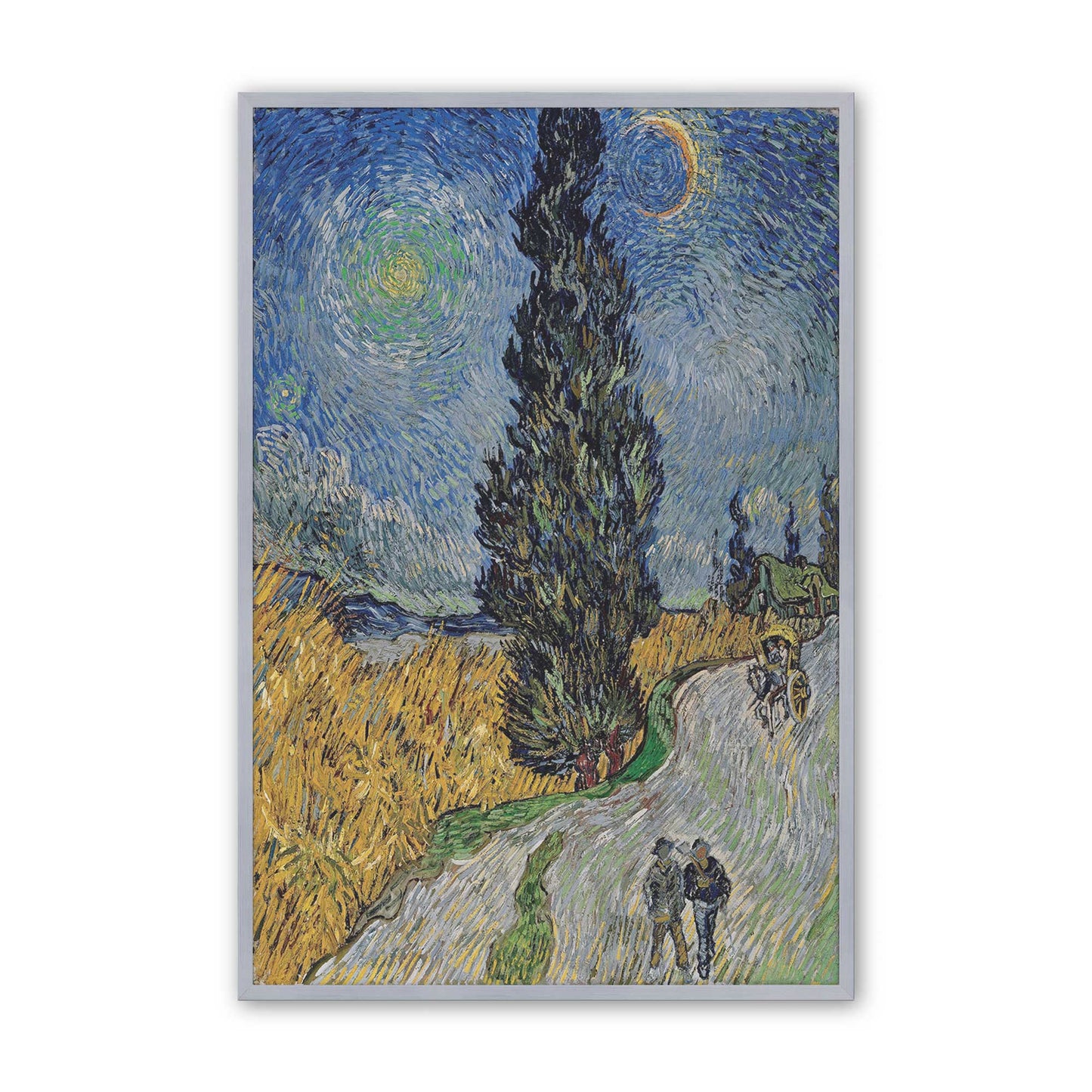 [Color:Polished Chrome], Picture of art in a Polished Chrome frame