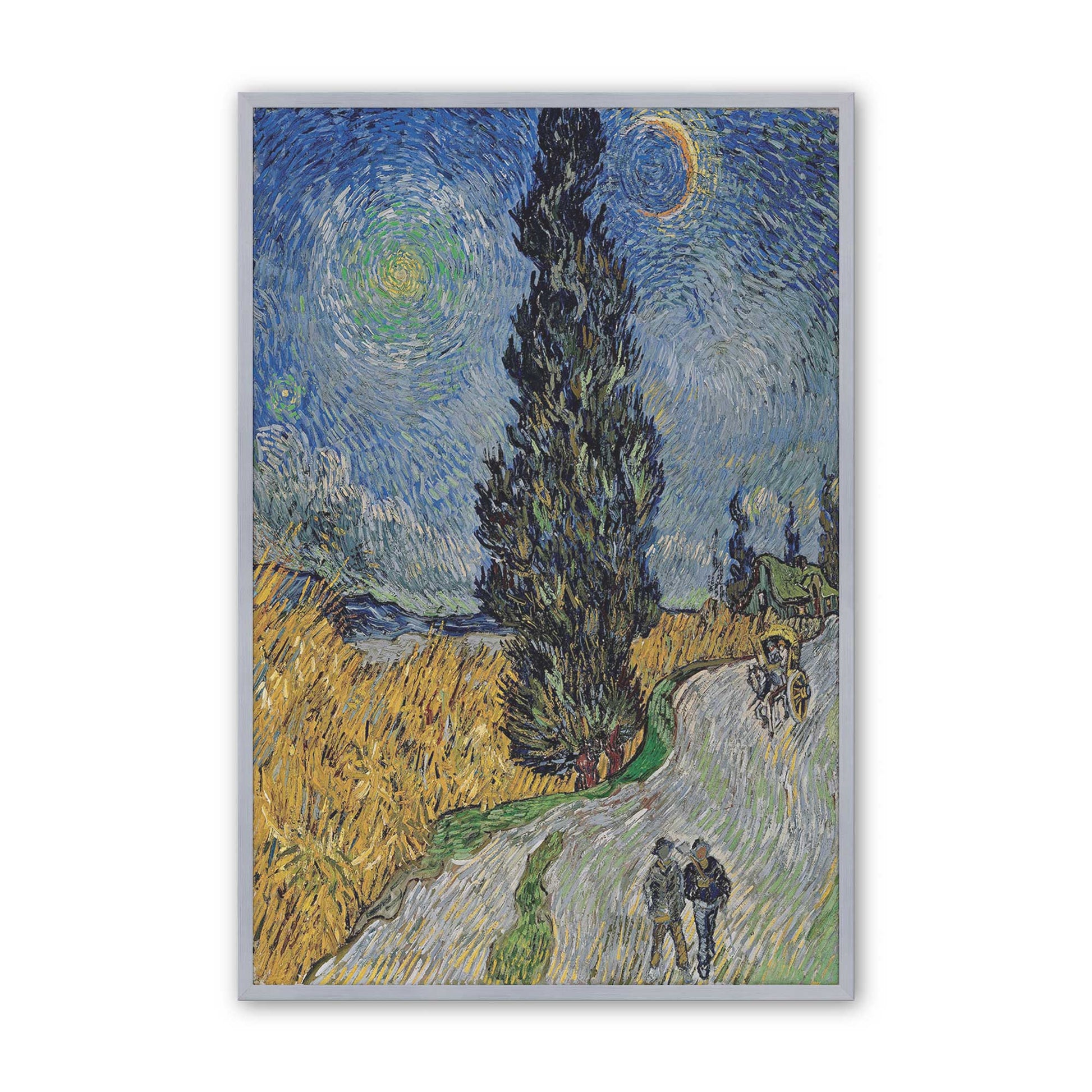[Color:Polished Chrome], Picture of art in a Polished Chrome frame