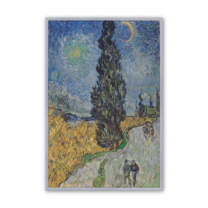 [Color:Polished Chrome], Picture of art in a Polished Chrome frame