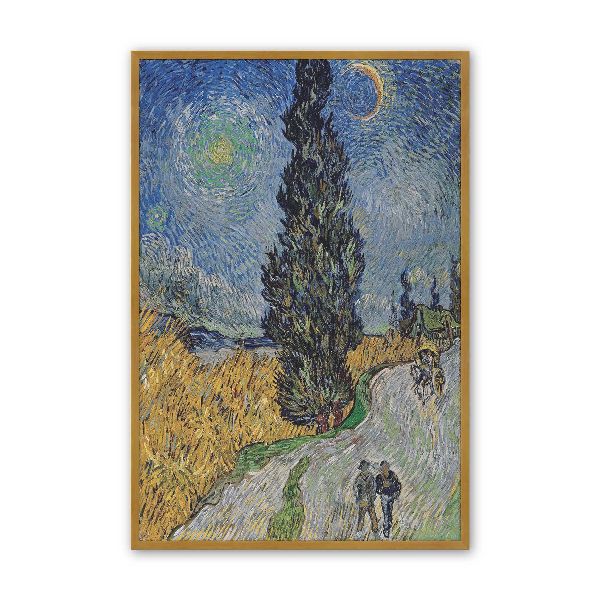 [Color:Polished Gold], Picture of art in a Polished Gold frame