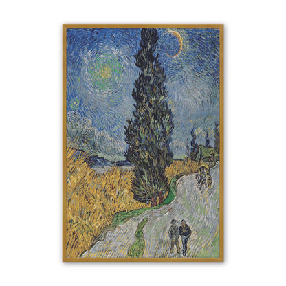 [Color:Polished Gold], Picture of art in a Polished Gold frame