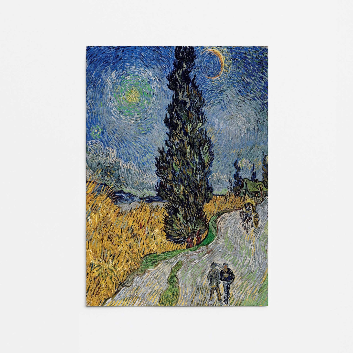 [Color:Rolled Print], Picture of close up of art