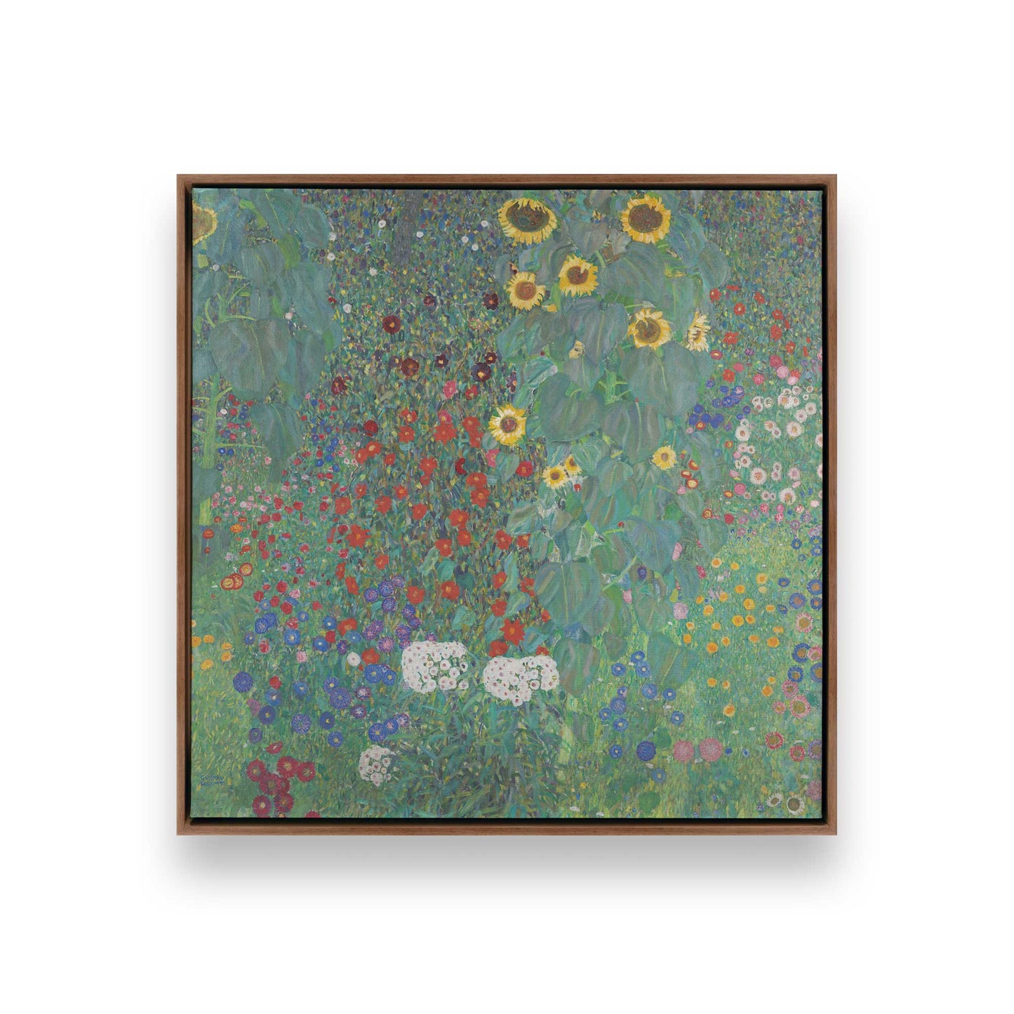 [Color:Walnut], Picture of art in a Walnut frame