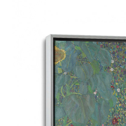 [Color:Polished Chrome], Picture of art in a Polished Chrome frame at an angle