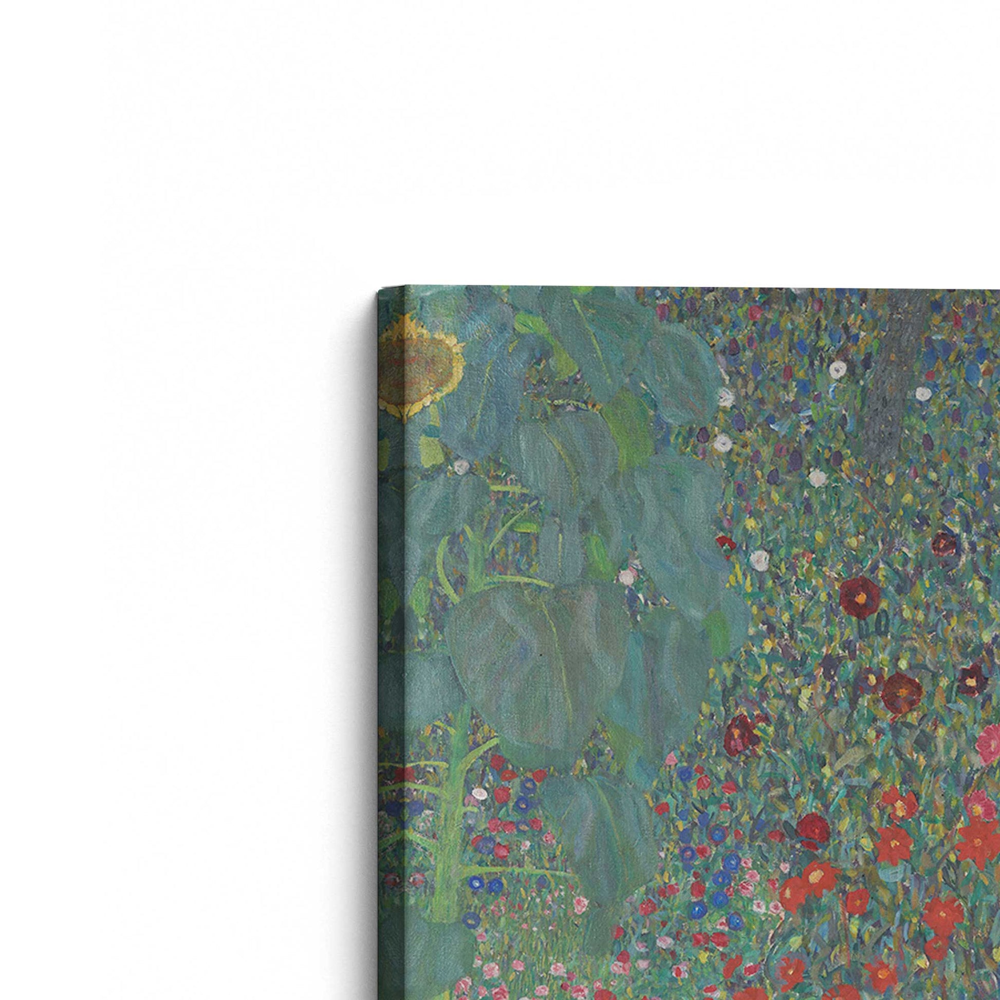 [Color:Stretched Canvas], Picture of the corner of the art