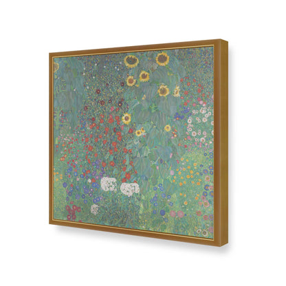 [Color:Polished Gold], Picture of art in a Polished Gold frame of the corner