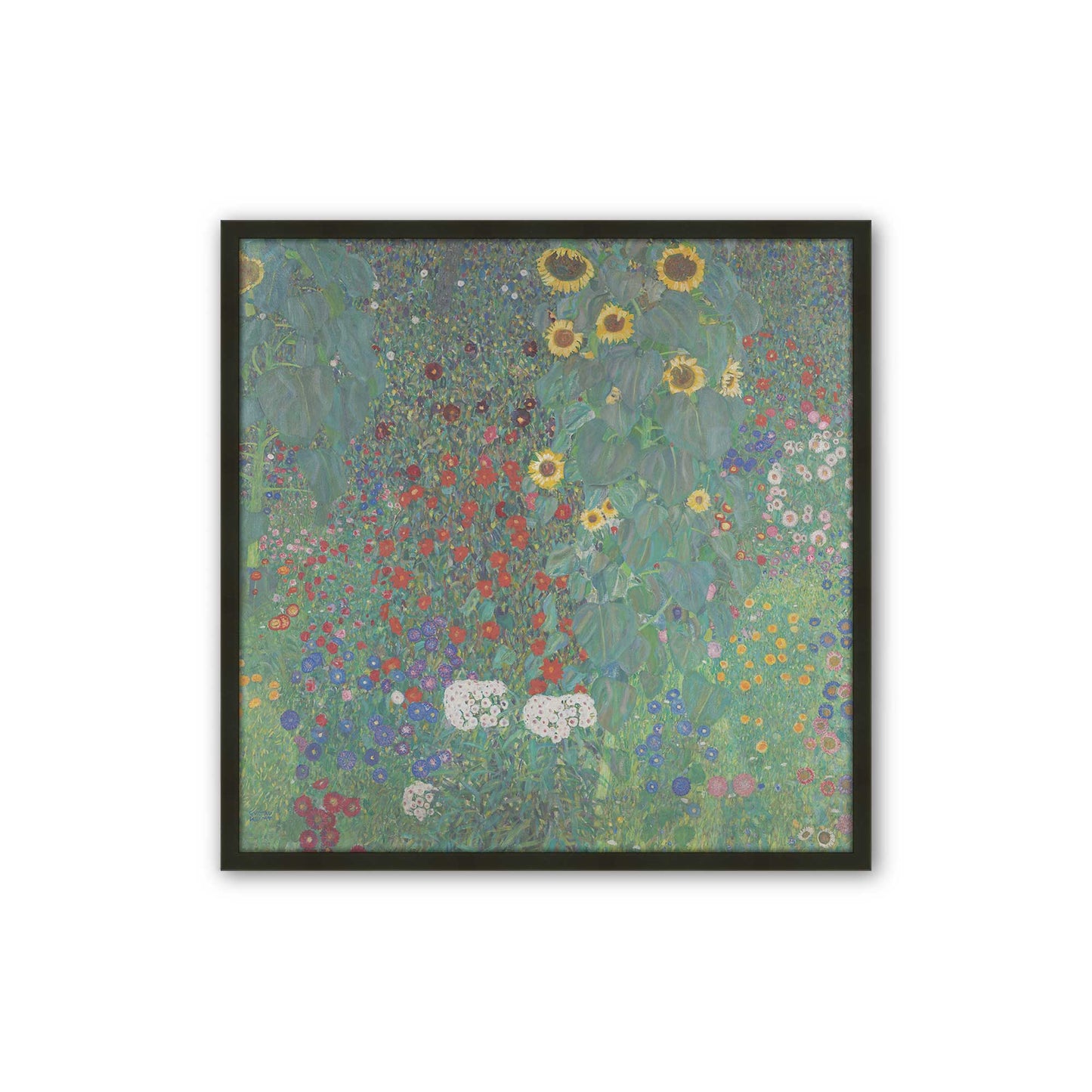 [Color:Satin Black], Picture of art in a Satin Black frame