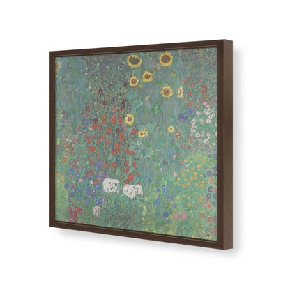 [Color:Espresso], Picture of art in a Espresso frame of the corner