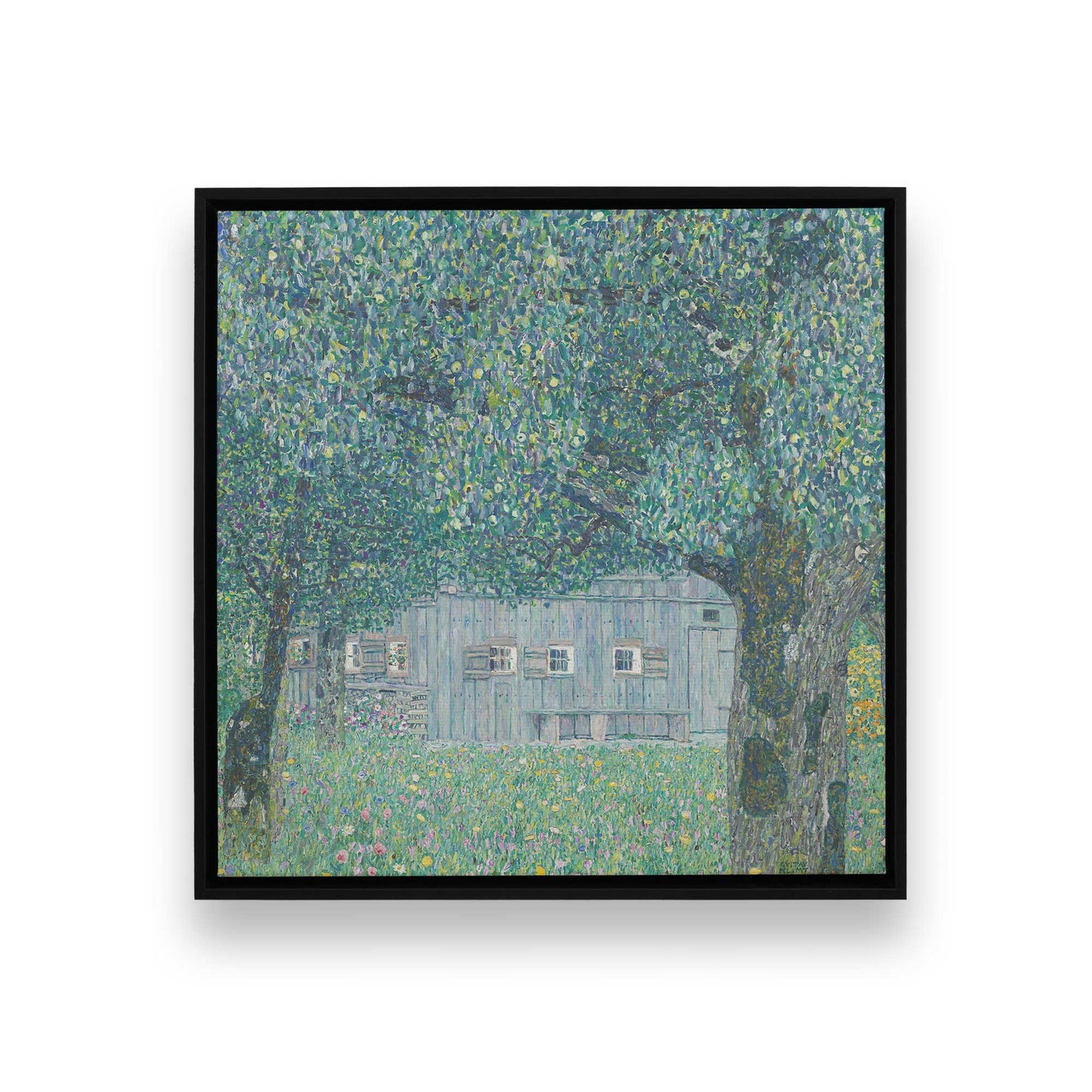 [Color:Satin Black], Picture of art in a Satin Black frame