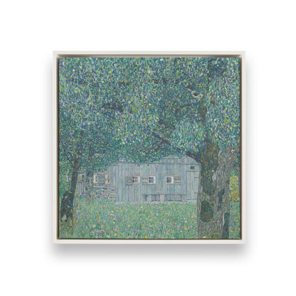 [Color:Opaque White], Picture of art in a White frame