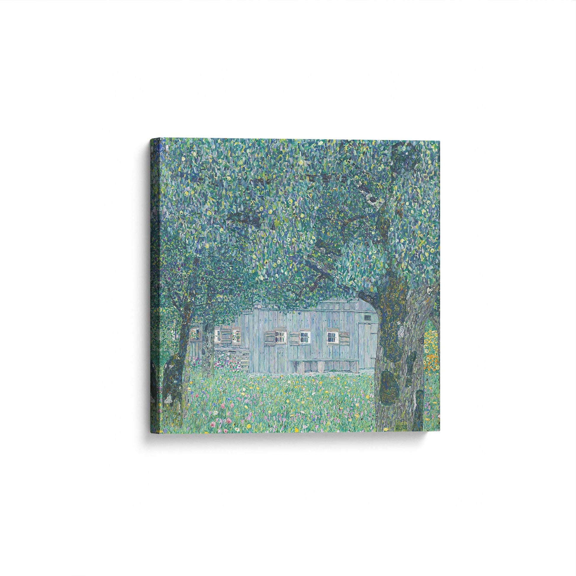 [Color:Stretched Canvas], Picture of art at an angle