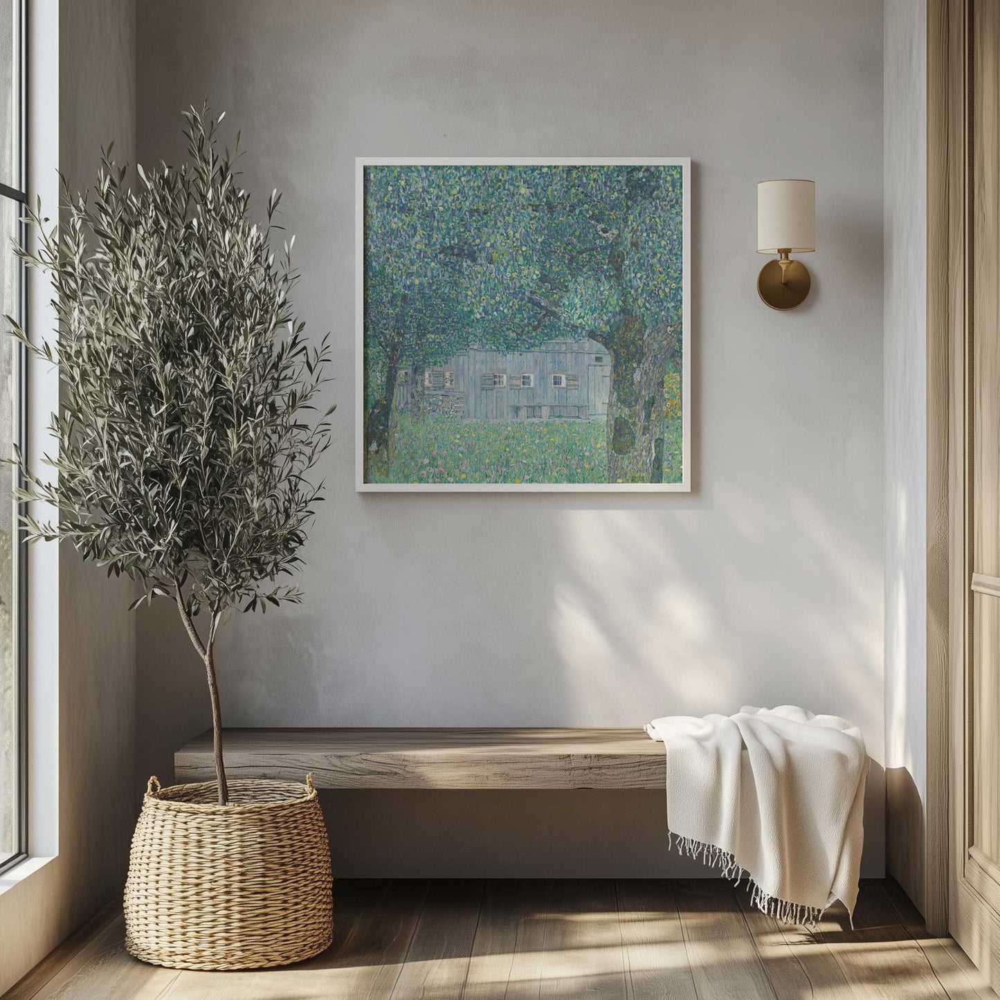 Picture of art in a room