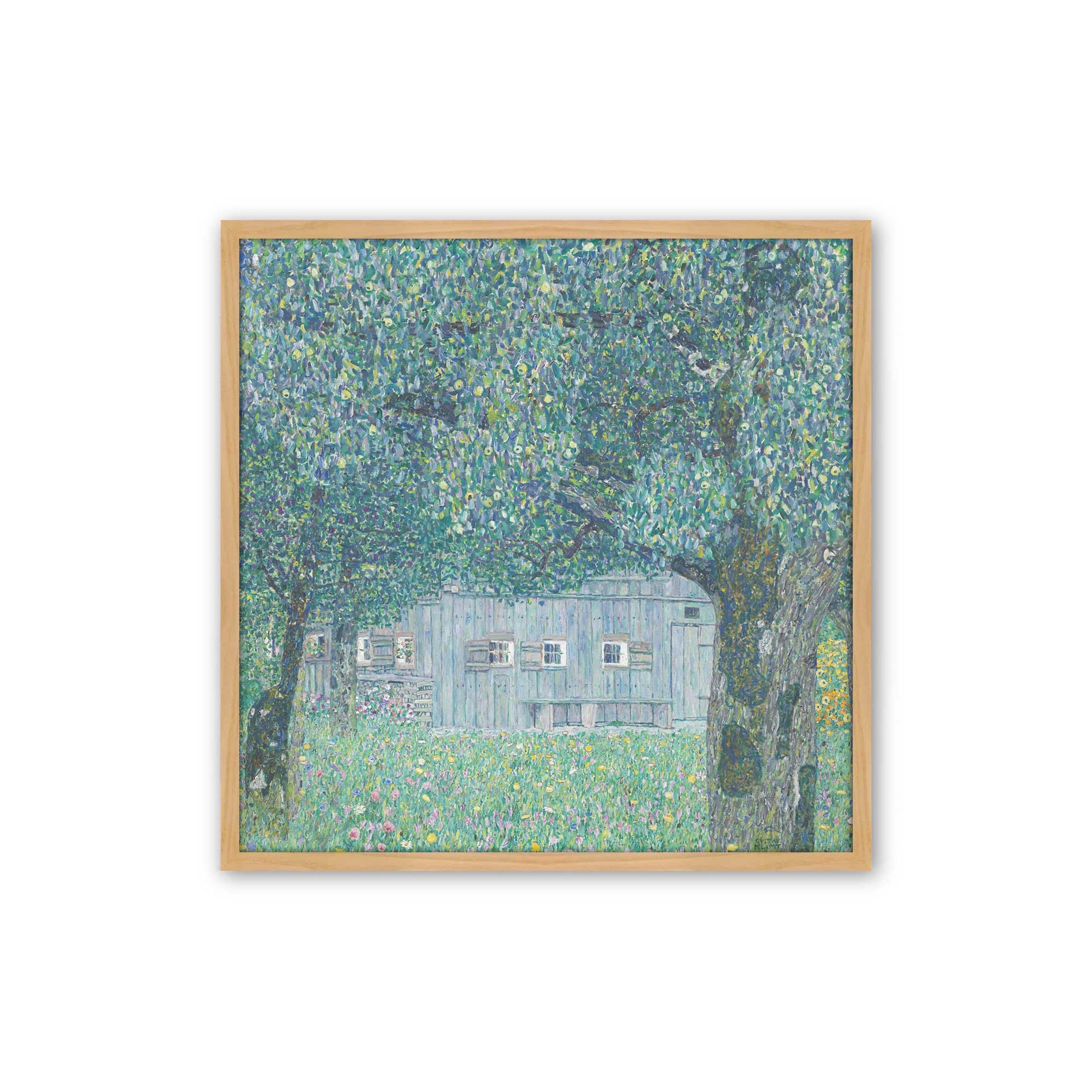 [Color:American Maple], Picture of art in a American Maple frame
