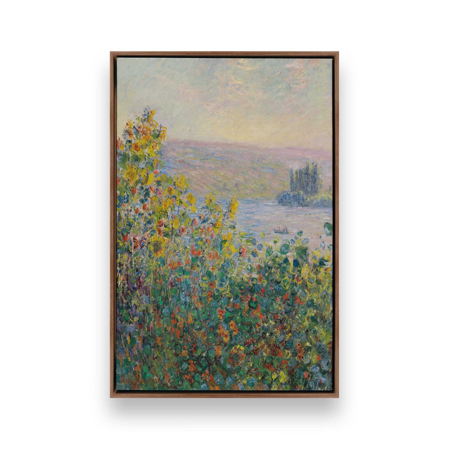 [Color:Walnut], Picture of art in a Walnut frame
