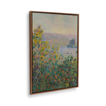 [Color:Walnut], Picture of the corner of the art