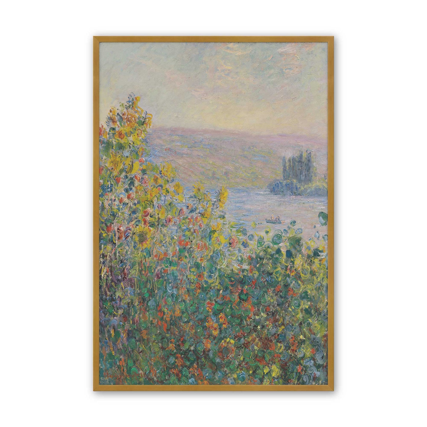 [Color:Polished Gold], Picture of art in a Polished Gold frame