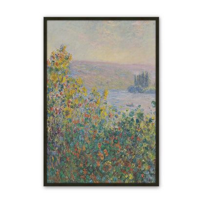 [Color:Satin Black], Picture of art in a Satin Black frame