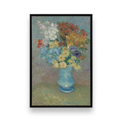 [Color:Satin Black], Picture of art in a Satin Black frame