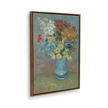 [Color:Walnut], Picture of the corner of the art