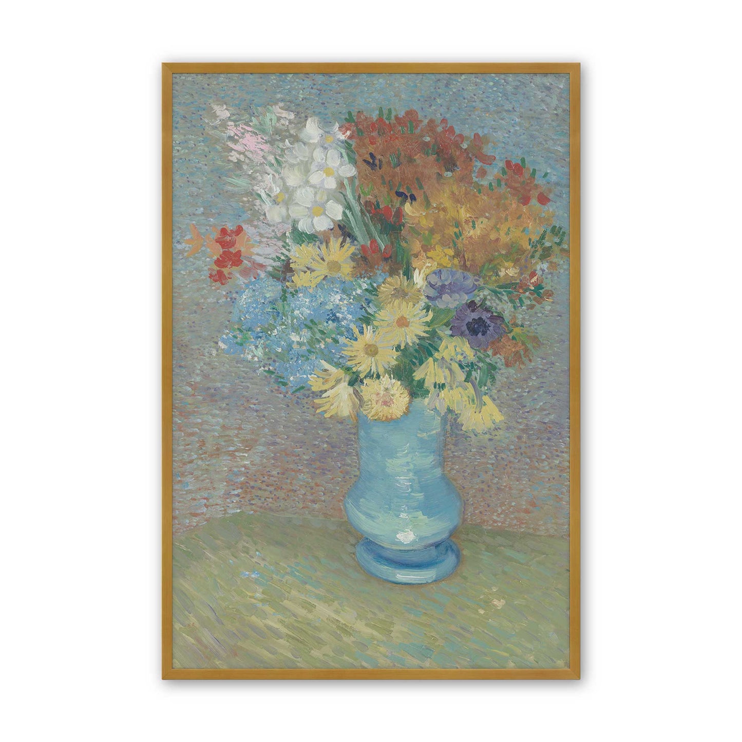 [Color:Polished Gold], Picture of art in a Polished Gold frame