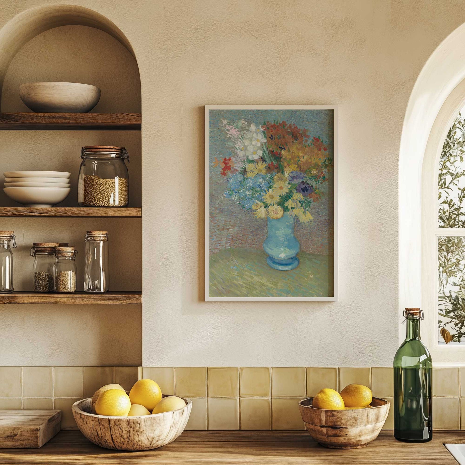 Picture of art in a room