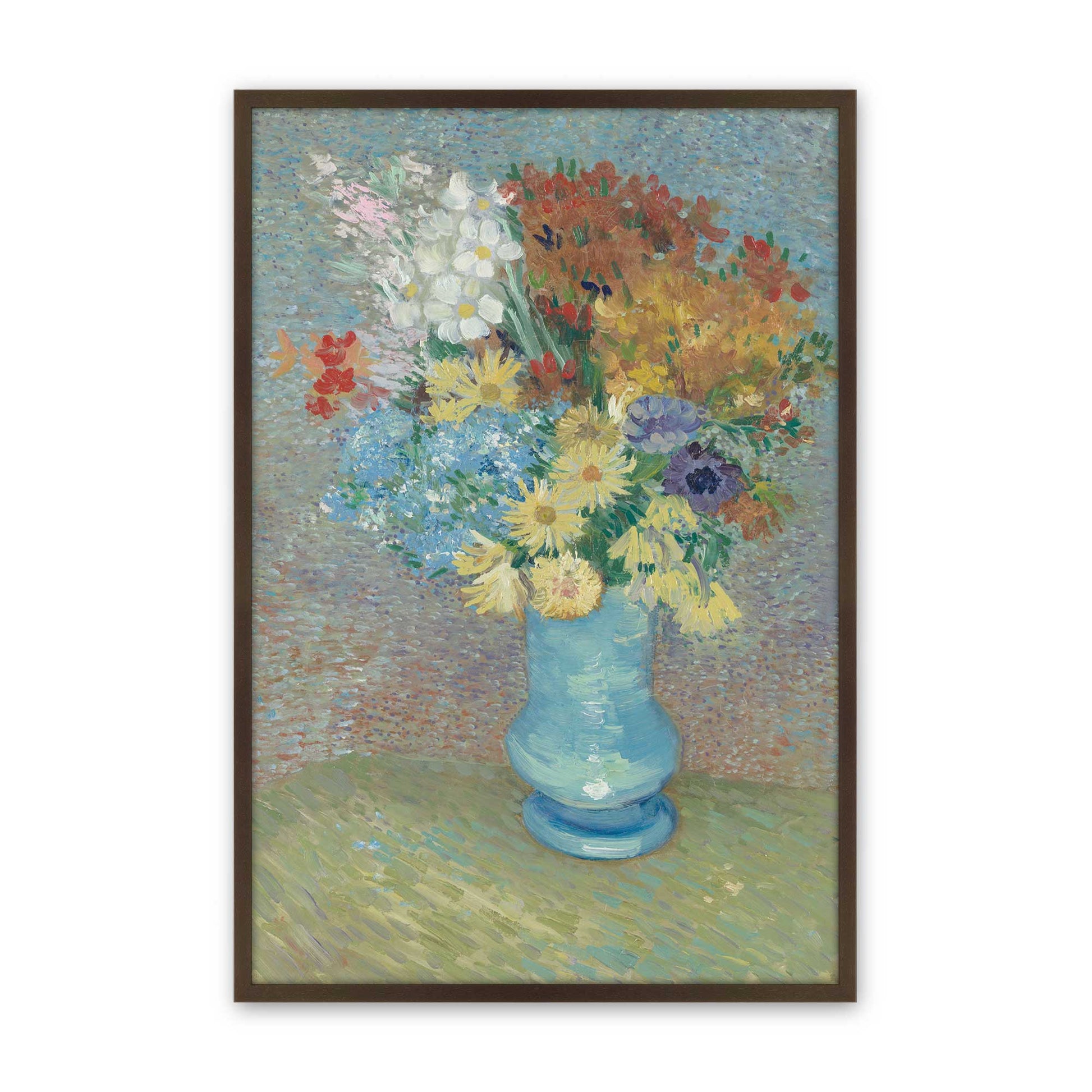 [Color:Belvinder Brown], Picture of art in a Belvinder Brown frame