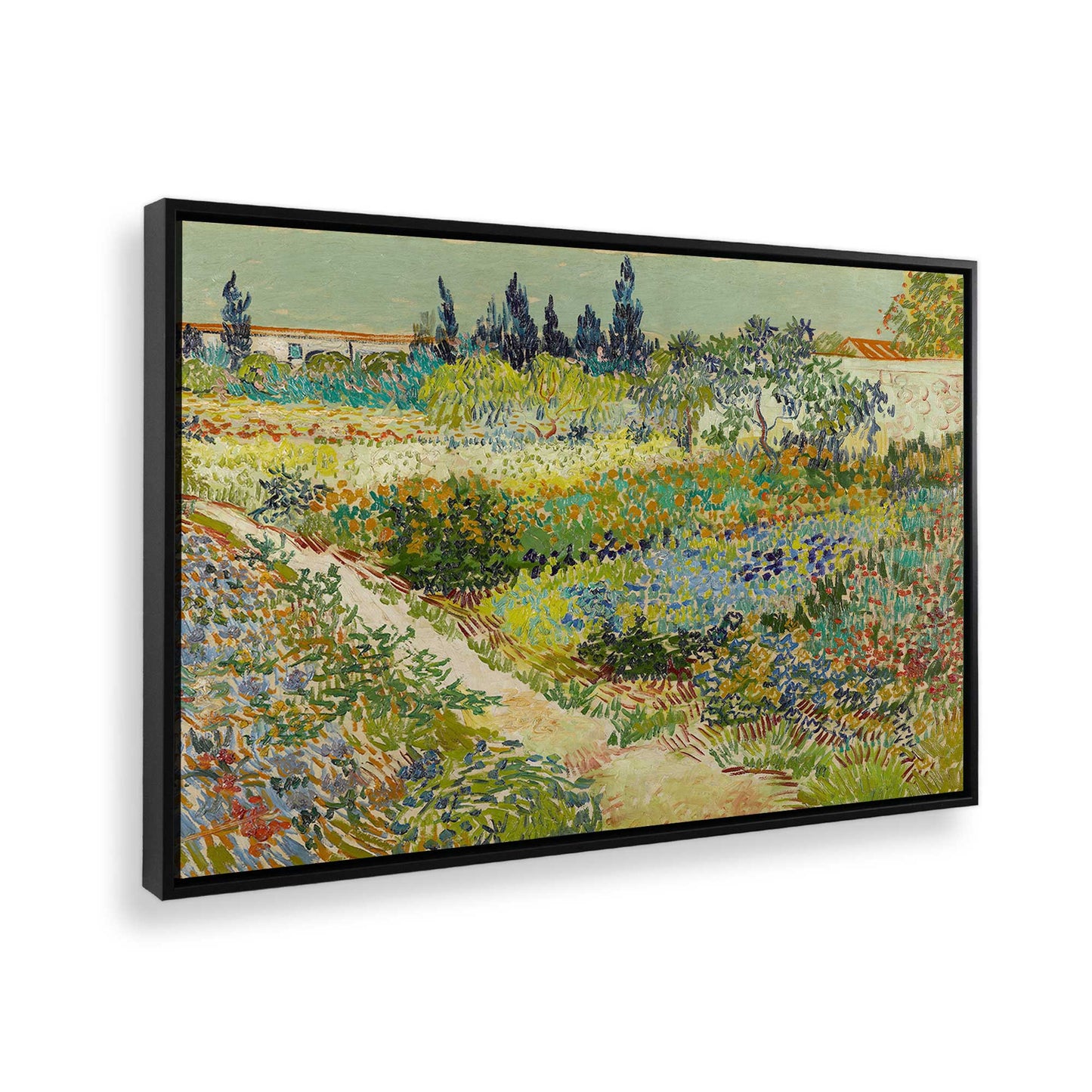 [Color:Satin Black], Picture of the corner of the art