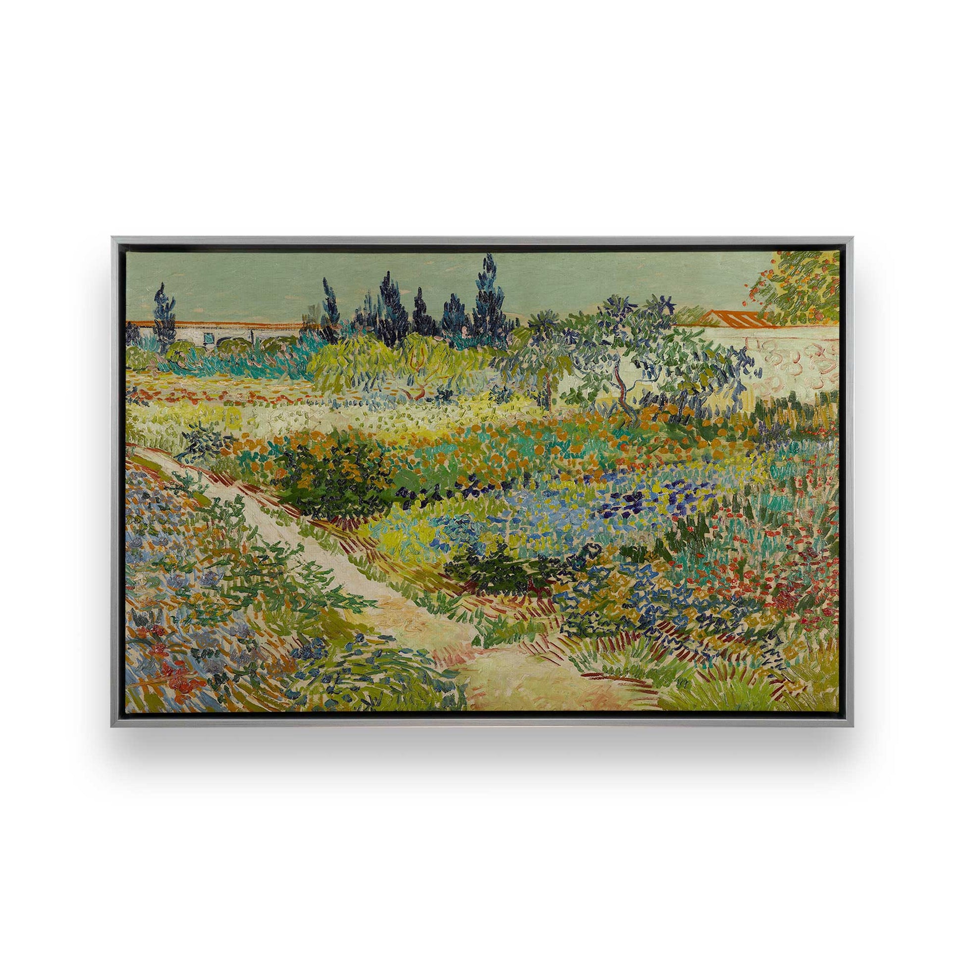 [Color:Polished Chrome], Picture of art in a Polished Chrome frame