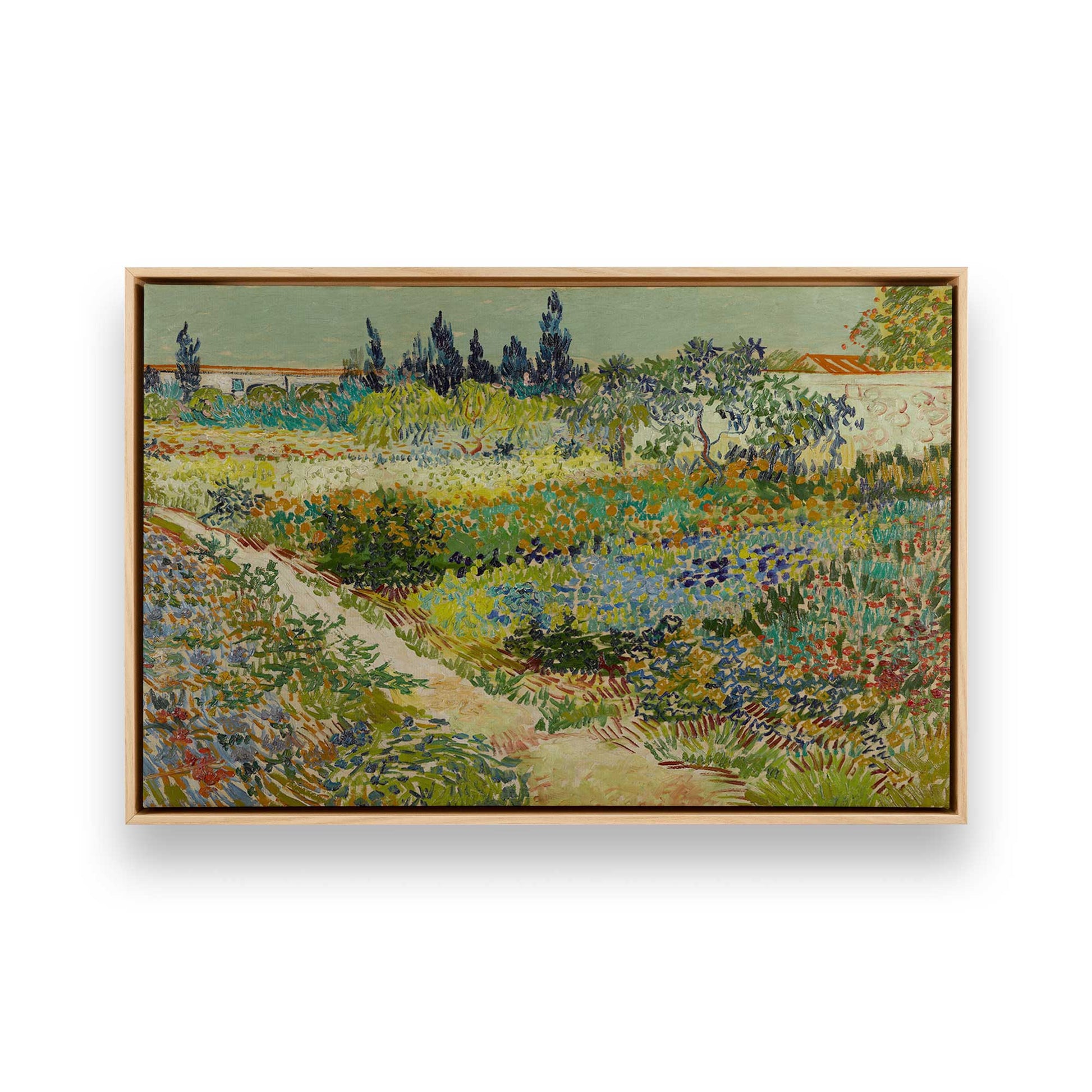[Color:American Maple], Picture of art in a American Maple frame