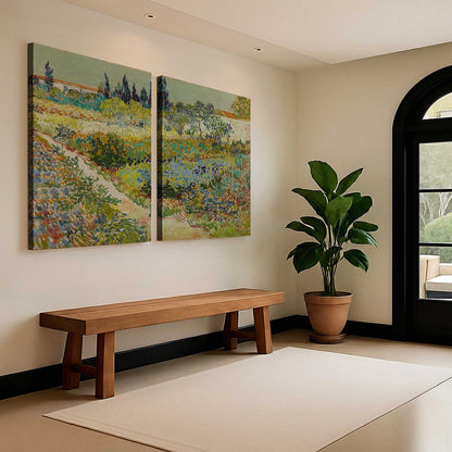 [Color:Stretched Canvas], Picture of art in a room