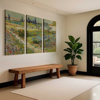 [Color:Stretched Canvas], Picture of art in a room