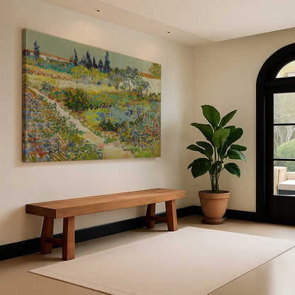 [Color:Stretched Canvas], Picture of art in a room