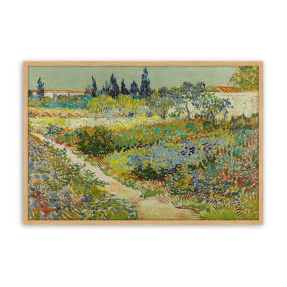 [Color:American Maple], Picture of art in a American Maple frame