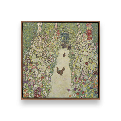 [Color:Walnut], Picture of art in a Walnut frame