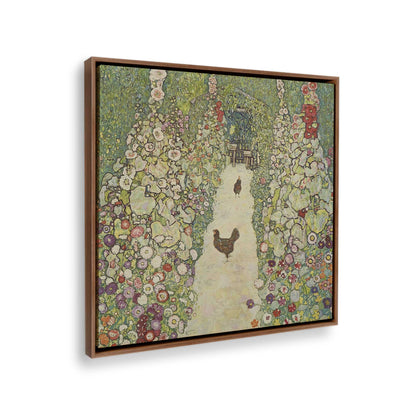[Color:Walnut], Picture of the corner of the art