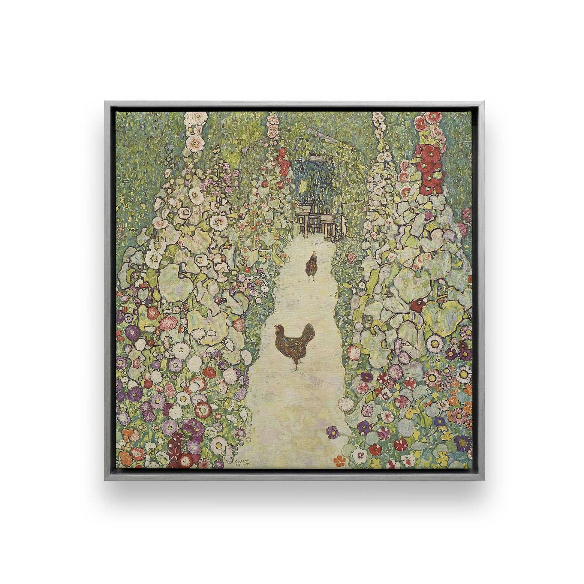[Color:Polished Chrome], Picture of art in a Polished Chrome frame